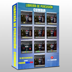 Librería de percusión CUMBIA